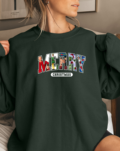 Christmas Movie "Merry Christmas"  Sweatshirt