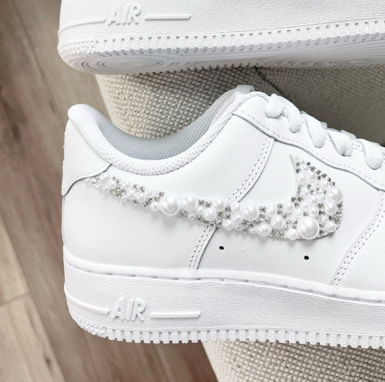 White Wedding Nike Bridal Sneaker